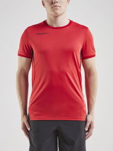 Craft Sport-Tshirt Pro Control Impact (leicht, atmungsaktiv) rot Herren